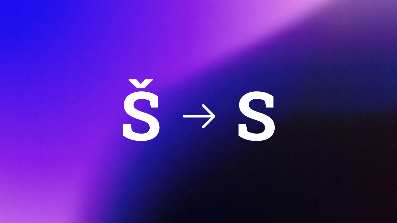 Removing diacritics in JavaScript — an universal solution for international applications