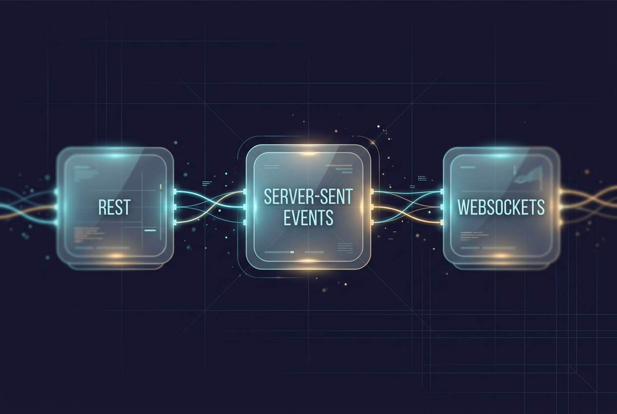 REST vs WebSockets vs Server-Sent Events — choosing the right communication pattern